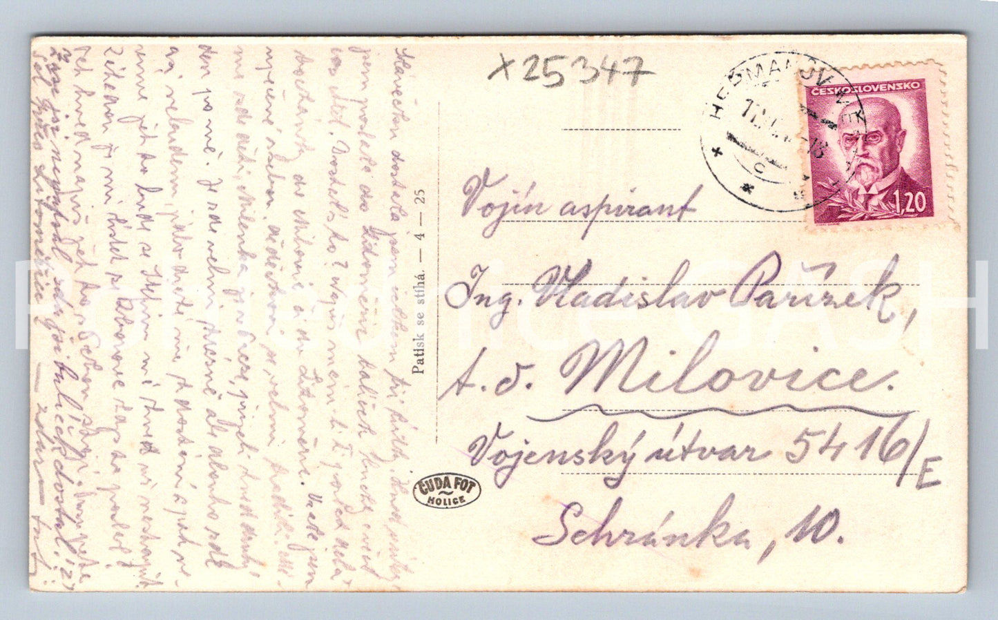 Pohlednice ŽLEBY (X25347)