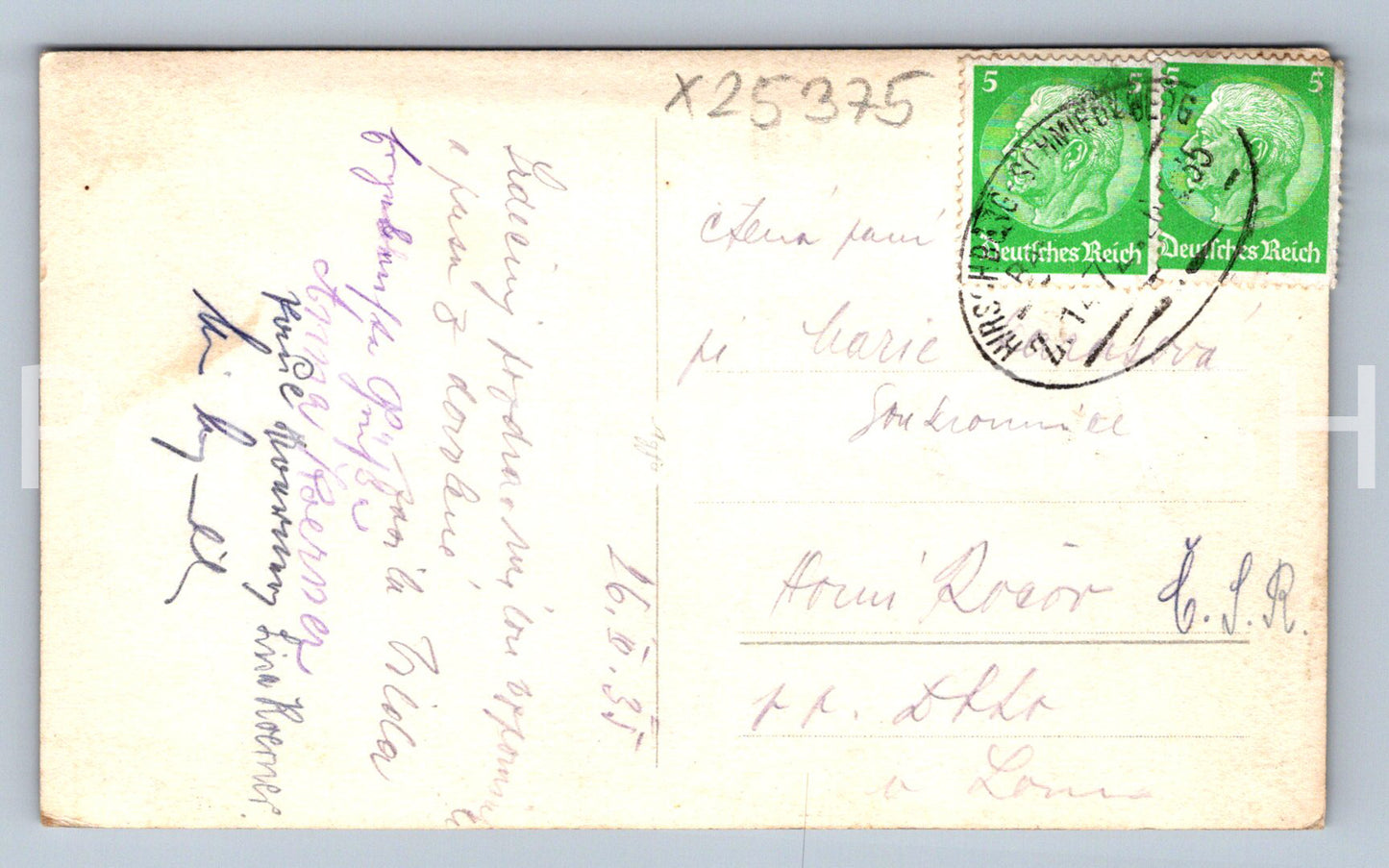 Pohlednice POTŮČEK V ZIMĚ (X25375)