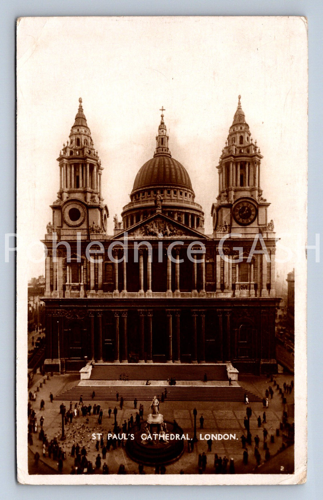 Pohlednice ST. PAULS CATEDRAL LONDON (X25379)