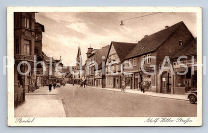 Pohlednice ADOLF HITLER STRAFSE (X25383)