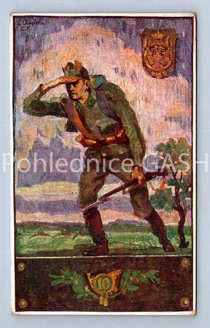 Pohlednice NĚMECKÝ VOJÁK (x17774)