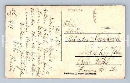 Pohlednice LÁZNĚ LUHAČOVICE, PRAMEN ALOISKA (x17777)