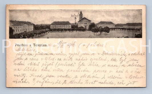 Pohlednice POZDRAV Z TEREZÍNA (x17781)