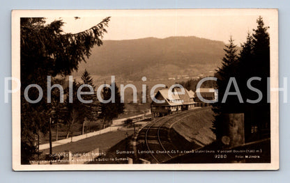 Pohlednice ŠUMAVA: LENORA CHATA (x17785)