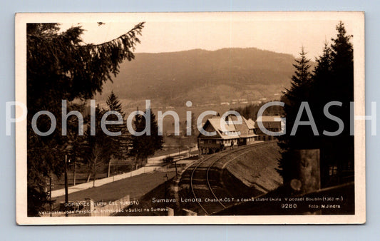 Pohlednice ŠUMAVA: LENORA CHATA (x17785)