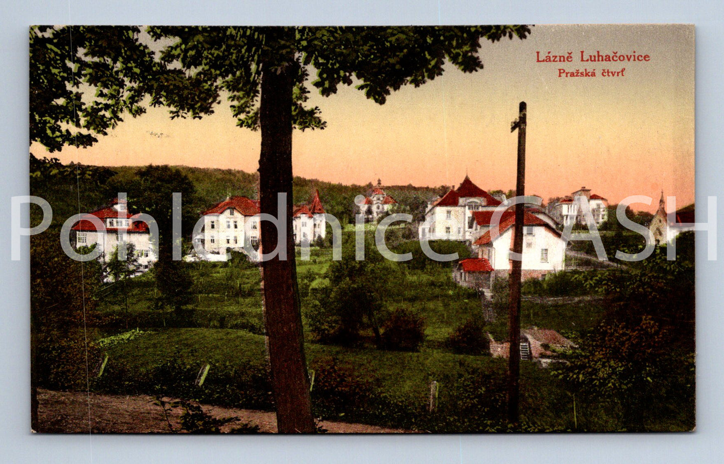 Pohlednice LÁZNĚ LUHAČOVICE (x17788)