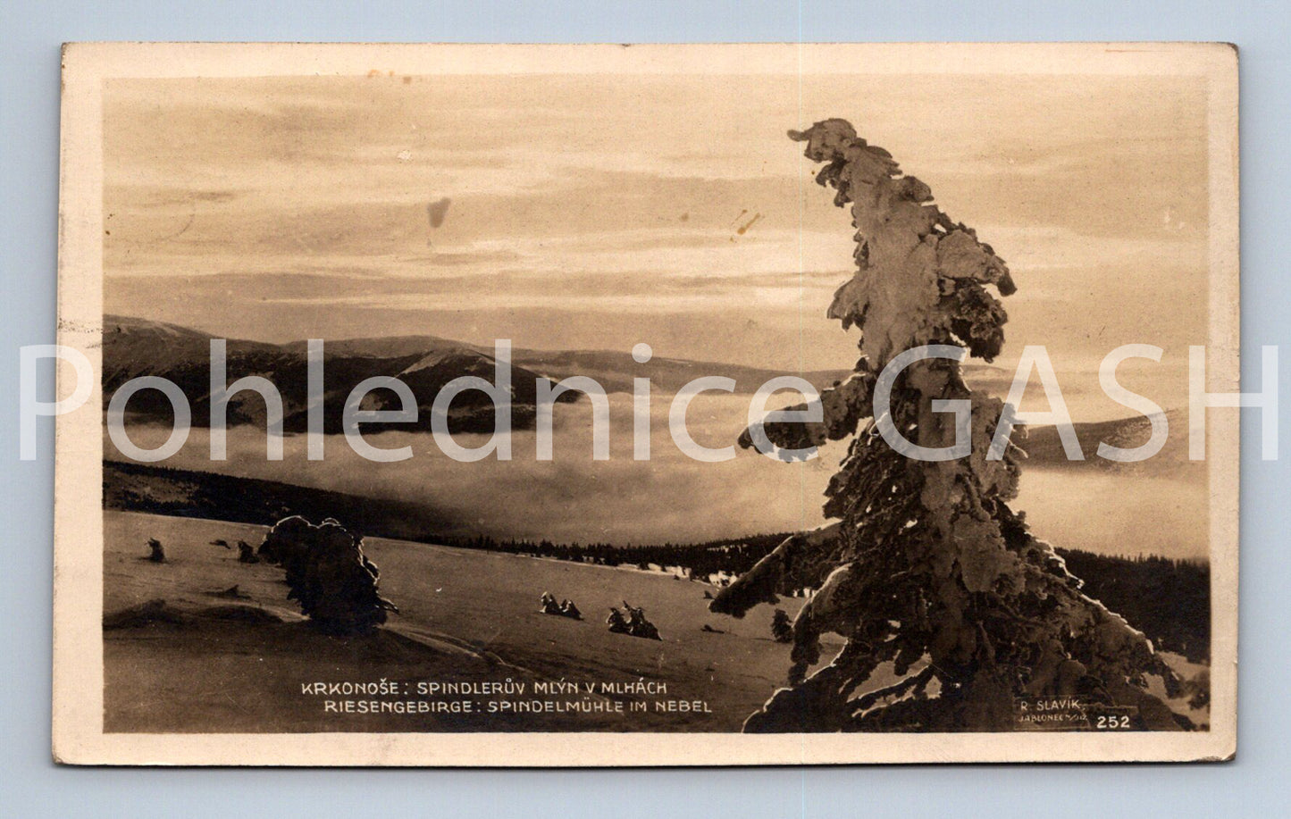 Pohlednice KRKONOŠE ŠPINDLERŮV MLÝN (x17796)