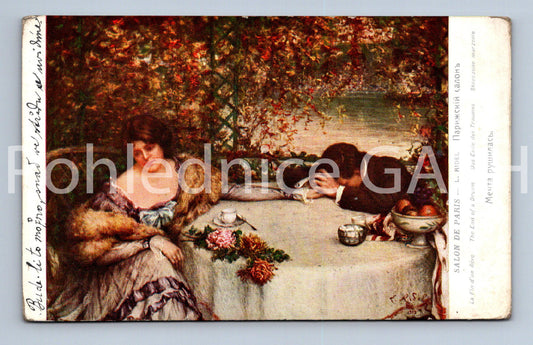 Pohlednice SALON DE PARIS - L. RIDEL (x17803)