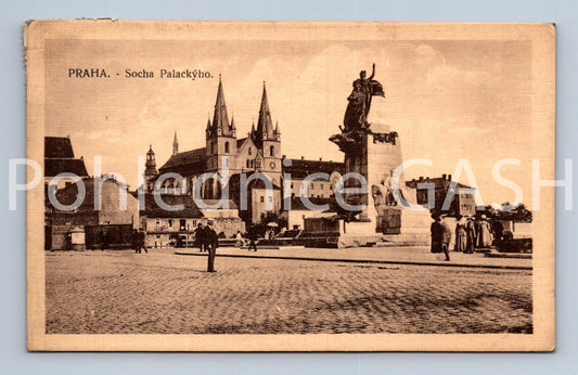 Pohlednice PRAHA - SOCHA PALACKÝHO (x17804)