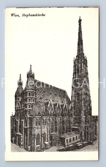 Pohlednice VÍDEŇ, STEPHANSKIRCHE (x17812)