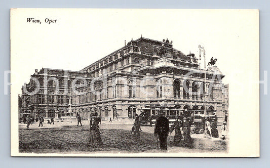 Pohlednice VÍDEŇ, OPER (x17813)