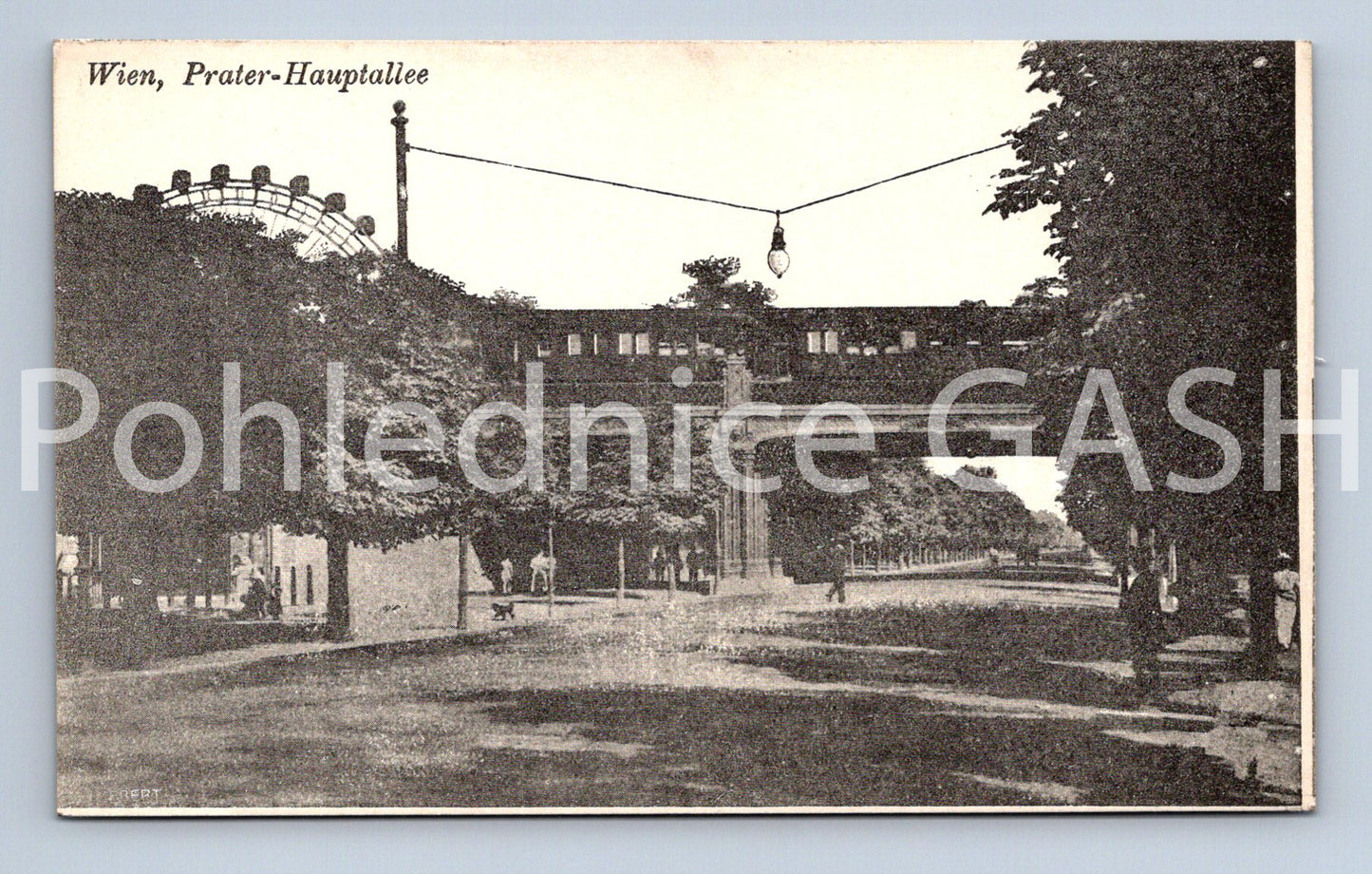 Pohlednice VÍDEŇ, PRATER-HAUPTALLEE (x17822)