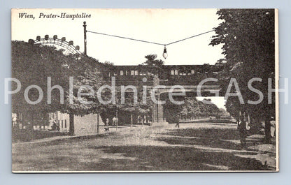Pohlednice VÍDEŇ, PRATER-HAUPTALLEE (x17822)