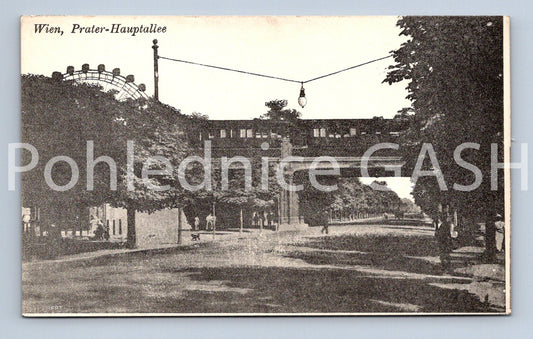 Pohlednice VÍDEŇ, PRATER-HAUPTALLEE (x17822)