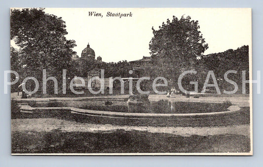 Pohlednice VÍDEŇ, STADTPARK (x17826)
