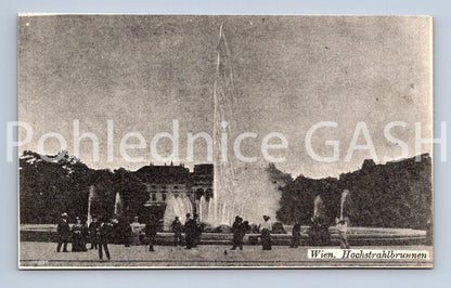 Pohlednice VÍDEŇ, HOCHSTRAHLBRUNNEN (x17827)