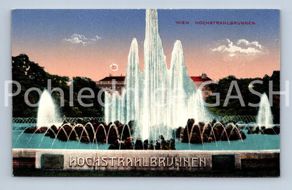 Pohlednice VÍDEŇ, HOCHSTRAHLBRUNNEN (x17835)