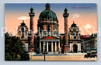 Pohlednice VÍDEŇ, KARLSKIRCHE (x17836)