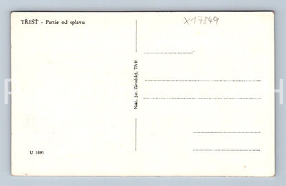 Pohlednice TŘEŠŤ - PARTIE ZE SPLAVU (x17849)