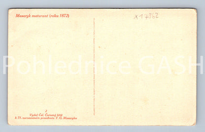 Pohlednice T.G.M. MATURANT R. 1872 (x17862)