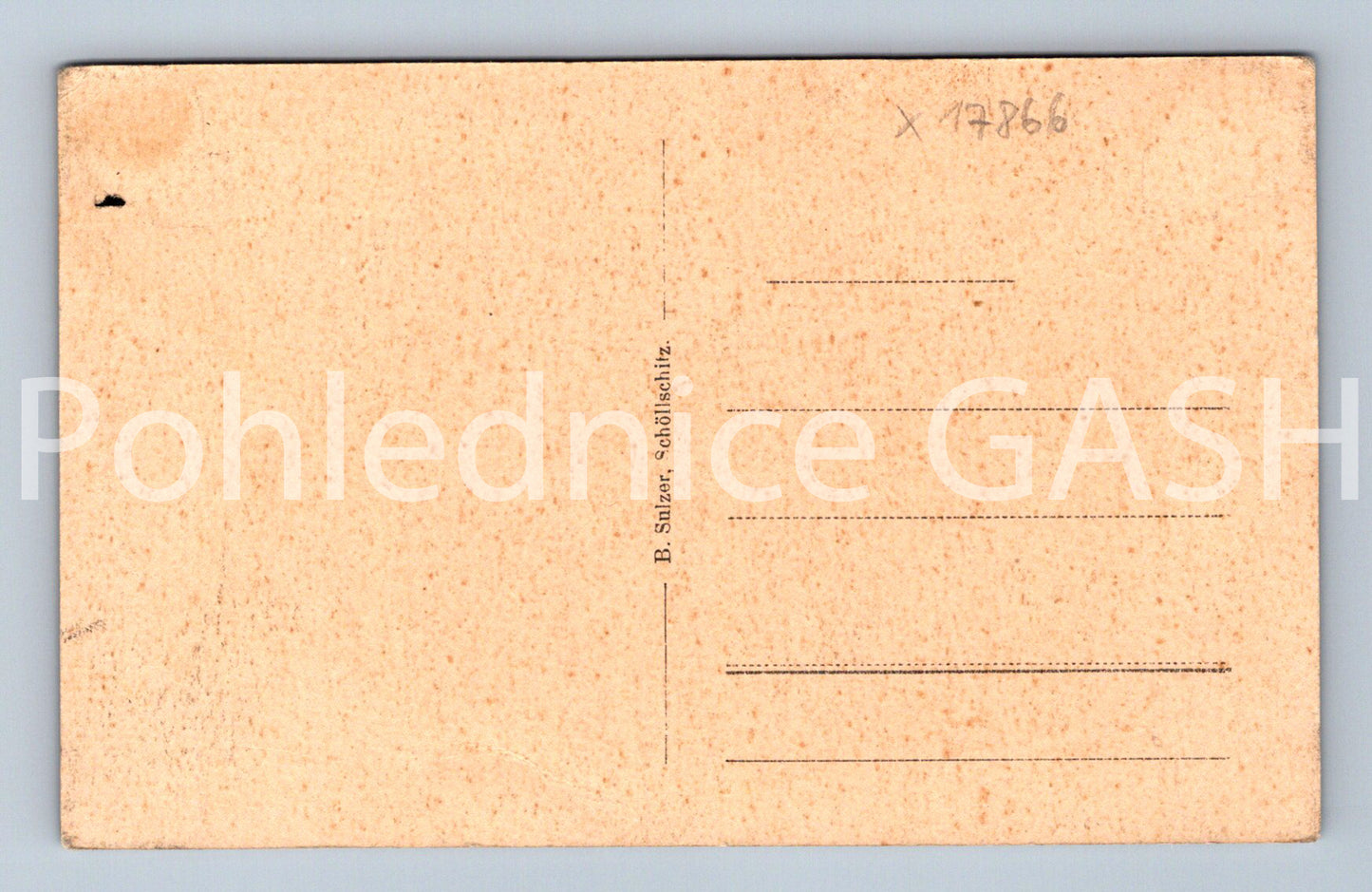 Pohlednice SCHÖLLSCHITZ, OBRAWATAL. (x17866)