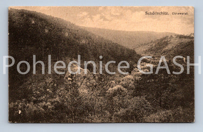 Pohlednice SCHÖLLSCHITZ, OBRAWATAL. (x17866)