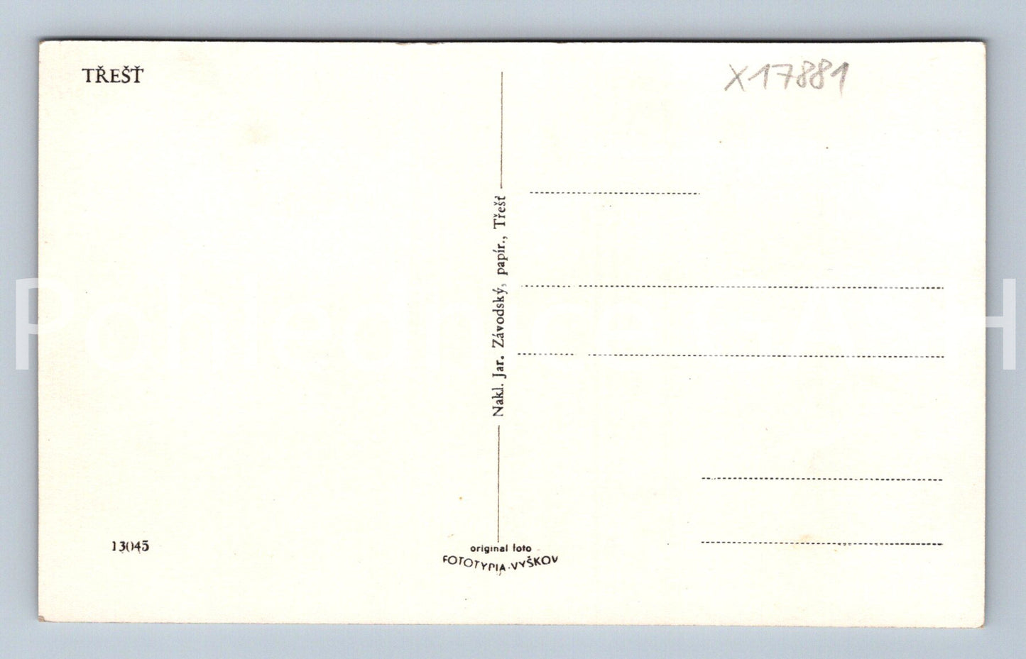 Pohlednice TŘEŠŤ (x17881)