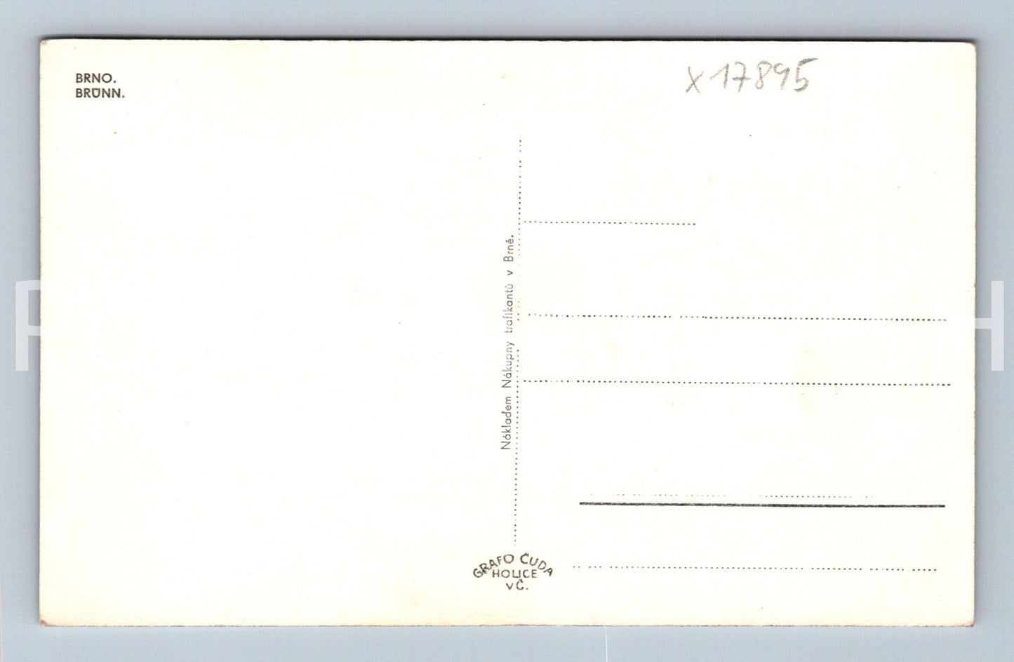 Postcard BRNO (x17895)