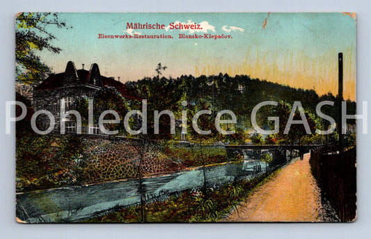 Pohlednice MÄHRISCHE SCHWEIZ (x17900)