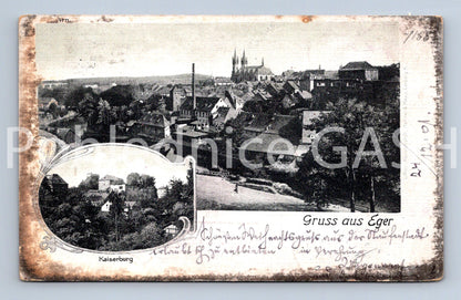 Pohlednice GRUSS AUS EGER (ST11296)