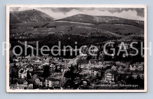 Pohlednice KRUMMHÜBEL MIT SCHNEEKOPPE (ST11306)
