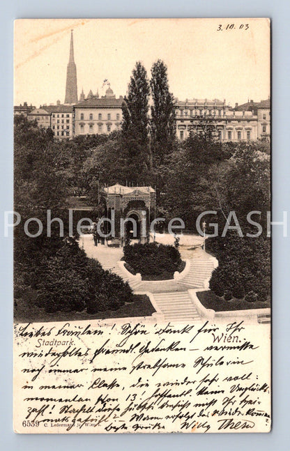 Pohlednice STADTPARK (ST11388)