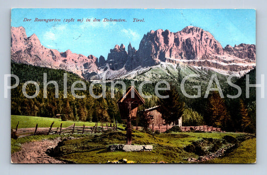 Pohlednice DER ROSENGARTEN (ST11404)