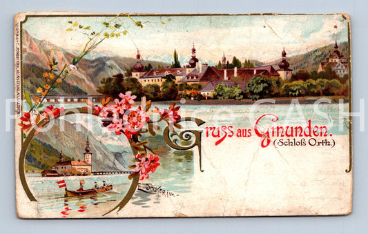 Pohlednice GRUSS AUS GMUNDEN (ST11426)