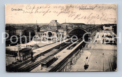 Pohlednice DRESDEN nádraží (ST11448)