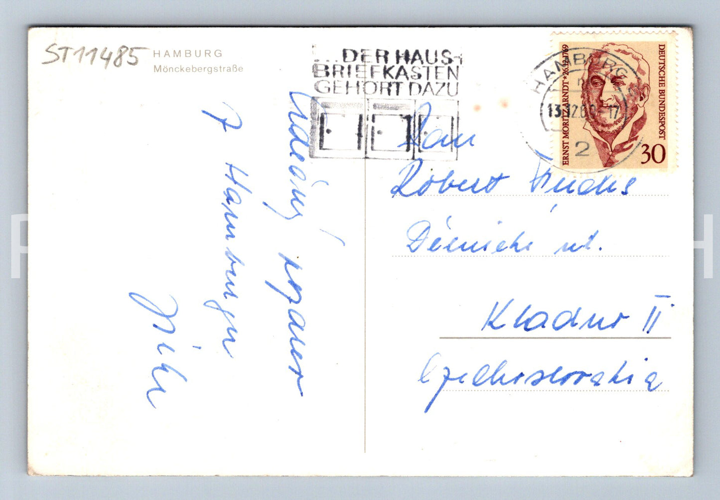 Pohlednice HAMBURG (ST11485)