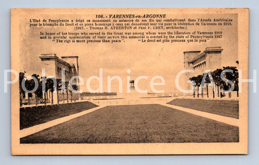 Pohlednice VARENNES EN ARGONNE (ST11515)