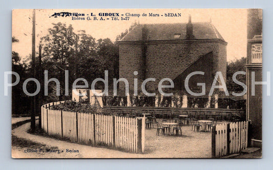Pohlednice AU PAVILLON - L. GIBOUX (ST11516)