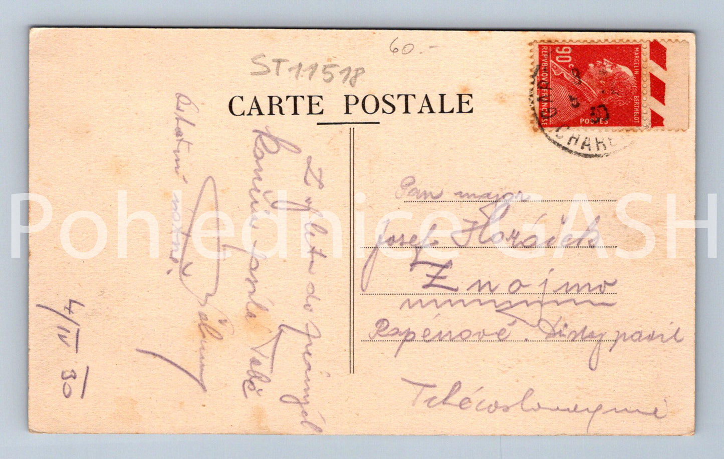 Pohlednice COGNAC (ST11518)