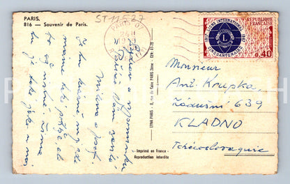 Pohlednice PARIS - KOLÁŽ (ST11527)