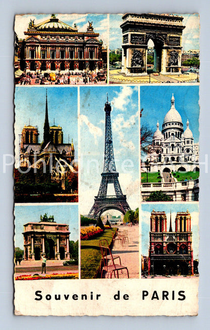 Pohlednice PARIS - KOLÁŽ (ST11527)