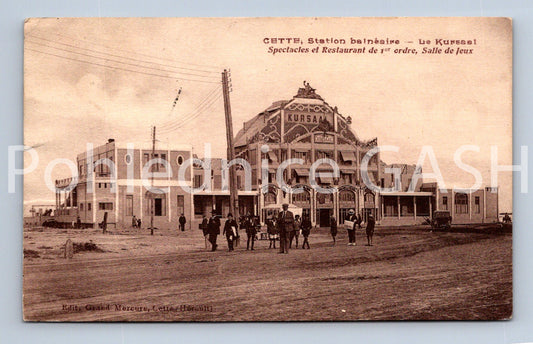 Pohlednice CETTE - STATION BALNÉAIRE (ST11530)