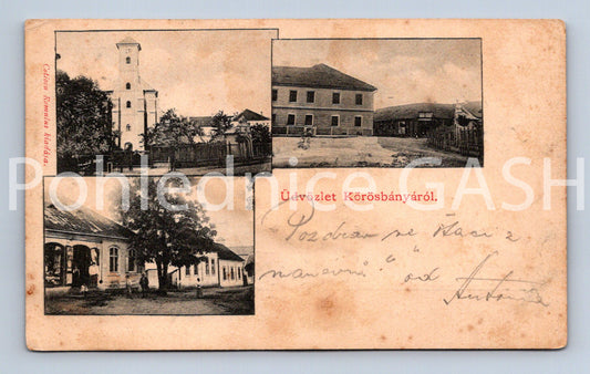 Pohlednice ÜDVÖZLET KÖRÖSBÁNYÁRÓL (ST11534)