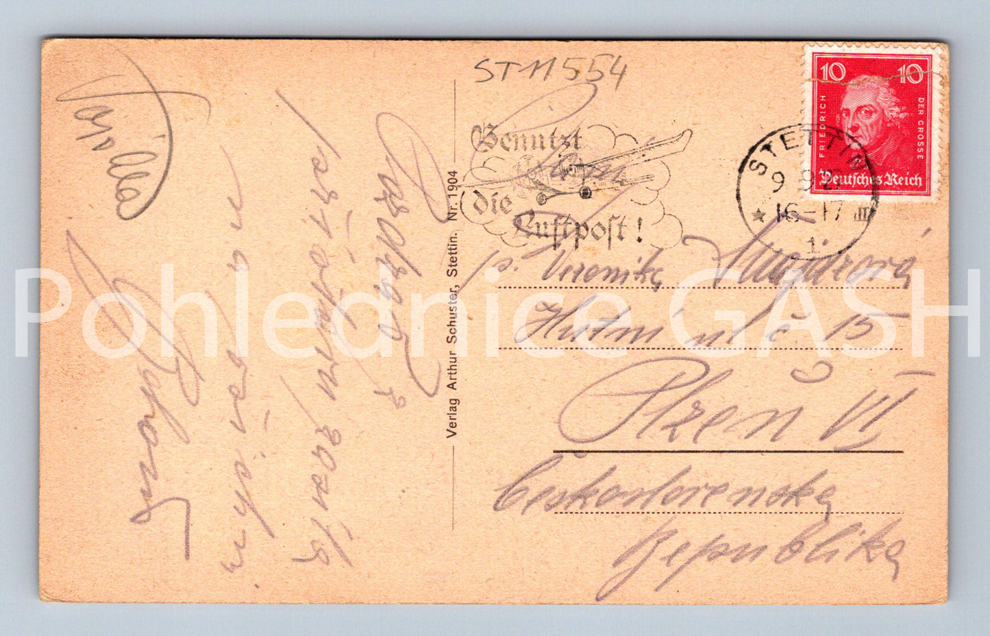 Pohlednice STETTIN (ST11554)