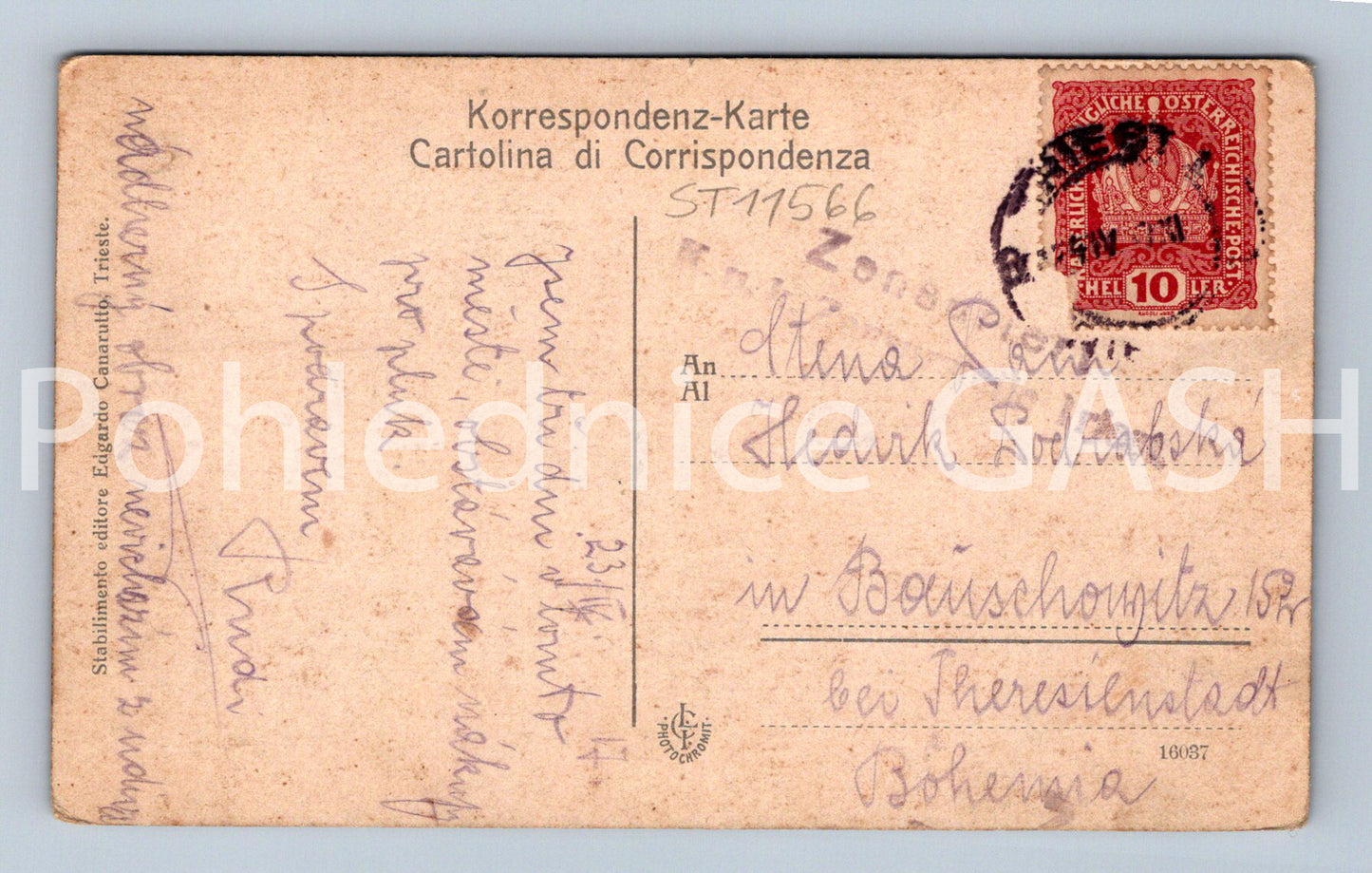Pohlednice TRIESTE (ST11566)