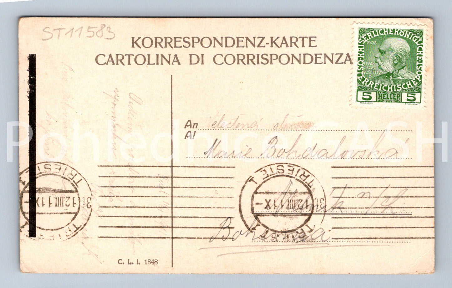 Pohlednice TRIESTE - PORTO (ST11583)