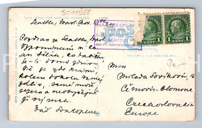 Pohlednice A. WASHINGTON LOG. (ST11588)
