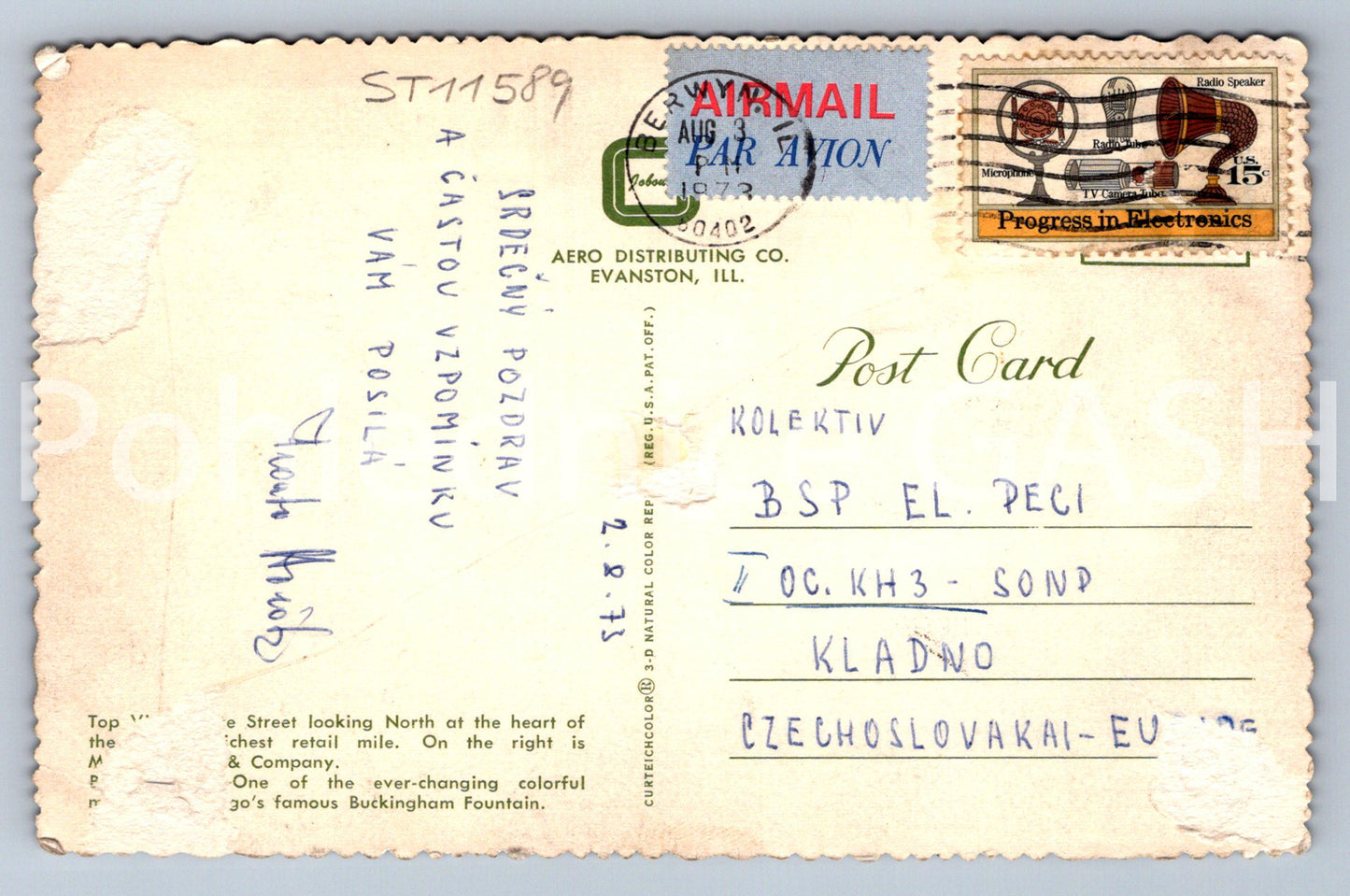 Pohlednice CHICAGO (ST11589)