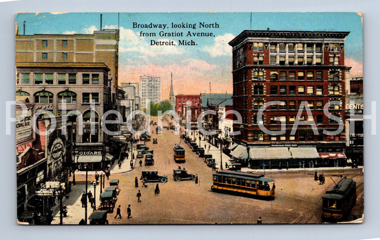 Pohlednice DETROIT (ST11592)
