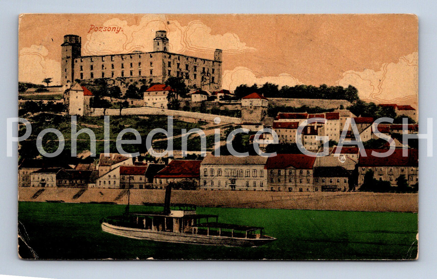 Pohlednice POSZONY (ST11598)